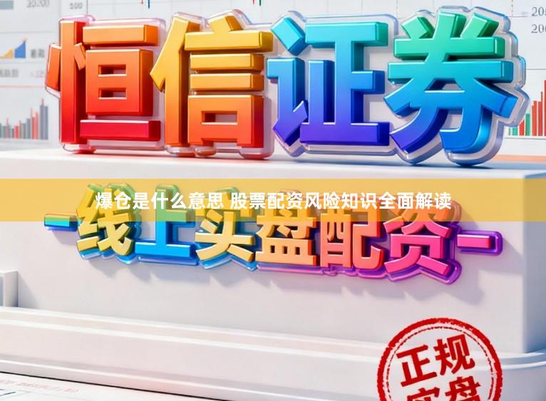 爆仓是什么意思 股票配资风险知识全面解读